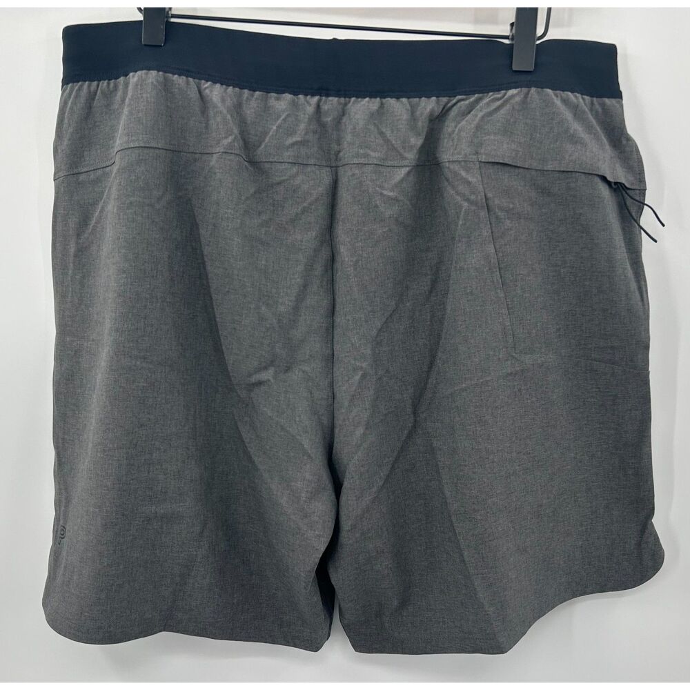 Public Rec Shorts Mens Size 36 Gray Performance Versatile Side Zip Pocket - Picture 7 of 7